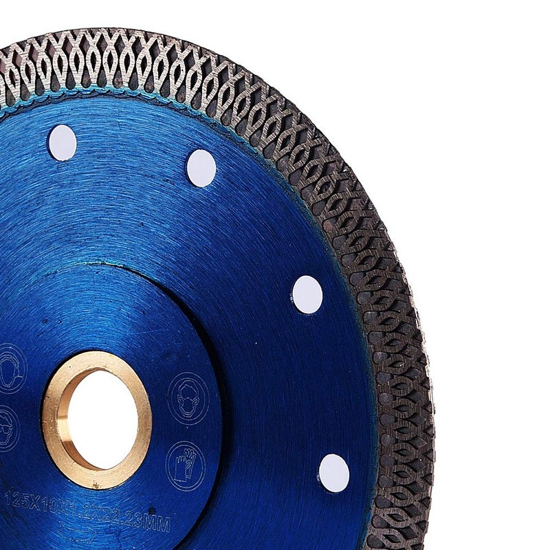 GoYonder 5 Inch Tile Blade, Super Thin Diamond Saw Blade for Cutting Porcelain Tiles, Granite Marble Ceramics (5"-Blue) - Image 5